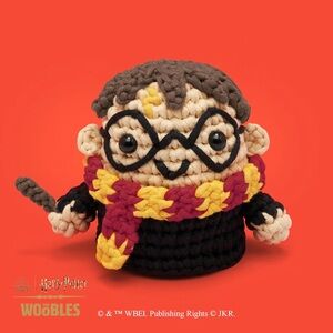 New Sealed Wobbles Harry Potter Crochet Kit-Made for Beginners